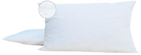 JACK 2er Set Innenkissen XXL Kissenfüllung 30x30 30x50 40x40 45x45 40x60 50x50 60x60cm Inlett Wasserfest Kopfkissen Zierkissen Outdoor Kissen, Größe:40 x 60 cm