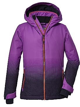 Killtec Mädchen Ksw 183 Grls Ski Jckt Skijacke wasserdicht/Funktionsjacke mit Kapuze und Schneefang