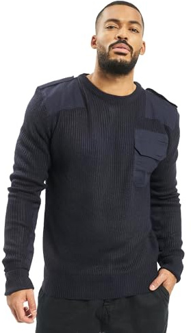 Brandit BW-Pullover - Rundhals, Navy, Gr.- 3XL/60