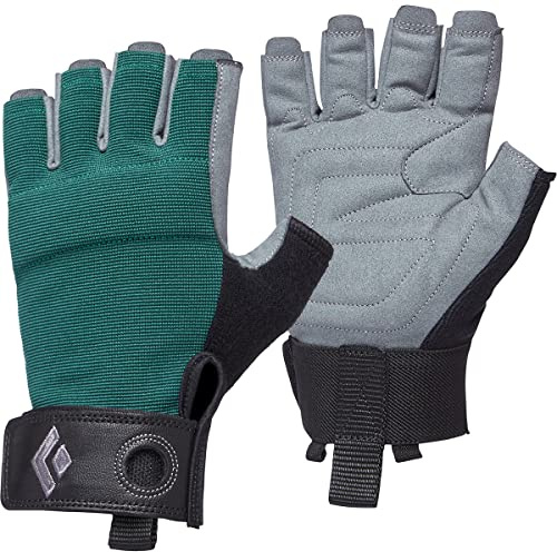 Black Diamond Klettersteighandschuhe Women's Crag Half-Finger Gloves, Größe:S, Farbe:Raging SEA