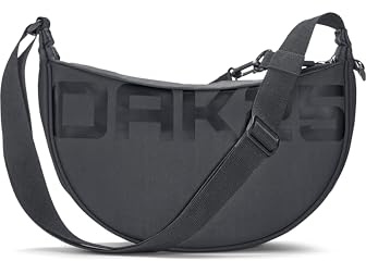 OAK25 Crossbody Bag Damen & Herren Reflektierend - Luminite Half Moon Bag - Umhängetasche im Halbmond Stil - Komplett Reflektierende Fahrrad Bauchtasche - Wasserabweisend