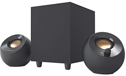 Creative Pebble Plus 2.1 PC-Lautsprecher Kabelgebunden 8W Schwarz