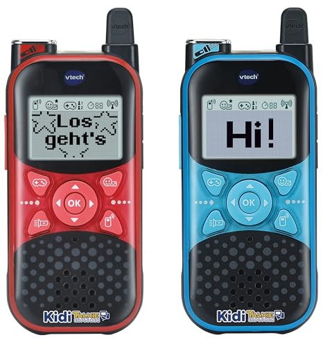 VTech KidiTalkie Explorer - 2X Walkie-Talkie 8-in-1 für Kinder