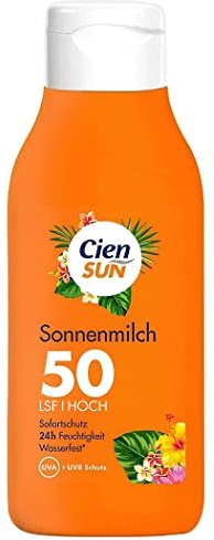 Cien Sun Sonnenschutz Sonnenmilch, LSF 50 Hoch, 250 ml