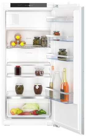 Neff N 50 Einbau-Kühlschrank 122.1 x 54.1 cm 187 l Flachscharnier KI2422FE0 | Made in Germany, 187 L Kapazität, Fresh Safe Fach, höhenverstellbare Glasablagen, gleichmäßige Frischluft-Verteilung