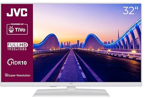 JVC Fernseher 32 Zoll Smart TV powered by TiVo (Full HD, HDR, Triple-Tuner, 6 Monate HD+ inkl.) LT-32VF5355W