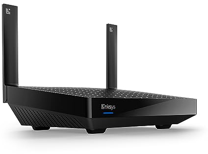 Linksys Hydra Pro 6 Dual-Band Mesh-WiFi 6-Router (AX5400) – Funktioniert mit dem Velop Mesh-WLAN-System – WLAN-Internet-Gaming-Router, Kinderschutzfunktionen und Gastnetzwerk über die Linksys App