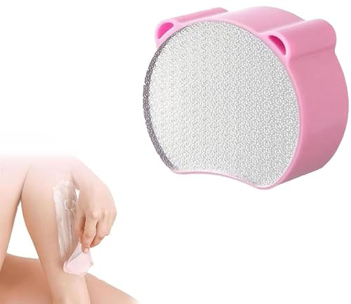 Zensilk Kristall-Haarentferner, Epilierer & Peeling 2-in-1, wiederverwendbarer Kristall-Haarentferner, magisches, schmerzfreies Peeling-Tool für Männer und Frauen, für Beine, Gesicht, Arme (Ross)
