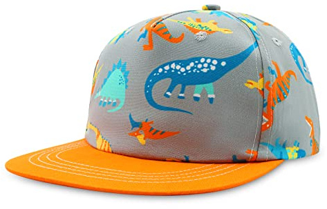 SEYUFN Kinder Baseballmütze Baby Mädchen Jungen Kappe Cap Baseballkappe mit Flacher Krempe für Kinder Jungen Sport Hut mit Cartoon-Muster Mädchen