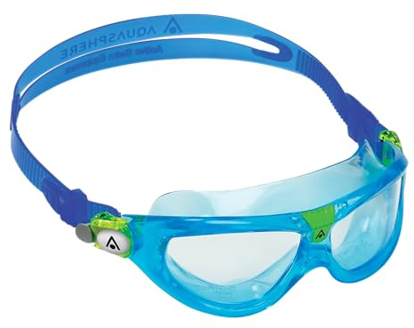 Aquasphere Seal KID - Schwimmbrille, Schwimmbrille für Kinder ab 3 Jahren mit UV-Schutz, Silikondichtung und beschlag und leckagefreien Gläsern für Jungen und Mädchen
