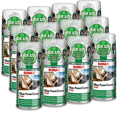 SONAX Klimaanlage Reiniger Klimapowercleaner Klimaanlagenreiniger 100Ml 12X