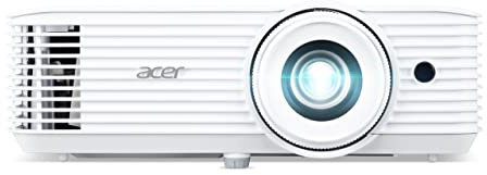 Acer H6546Ki DLP Beamer (1080p Full HD (1.920 x 1.080 Pixel) 5.200 ANSI Lumen, 10.000:1 Kontrast, 3D, Keystone, 1x 3 Watt Lautsprecher, 2xHDMI 1.4a (HDCP), Audio Anschluss) weiß, Home Cinema