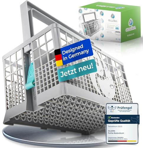 OLLEIRA Besteckkorb Spülmaschine | Besteckkasten Spülmaschine | universal passend stabiler Geschirrspüler Besteckkorb | Geschirrkorb spülmaschine - ideal für Ihr Zuhause