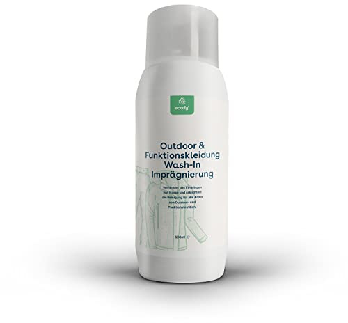 Textil Imprägnier Waschmittel Einwaschimprägnierung Wash-In Waschmaschine Imprägnierung PFC-frei atmungsaktiv umweltfreundlich Gore Tex (500 ml)