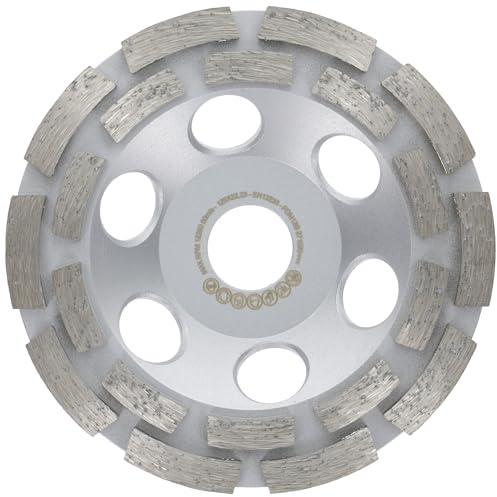 PRODIAMANT Premium Diamant-Schleiftopf 125mm Beton universal 125 mm x 22,2 mm Betonschleifer doppelreihig