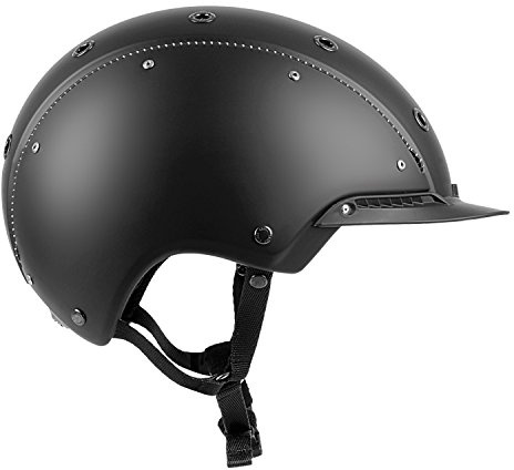 Reithelm Casco Champ-3, schwarz, Gr. S (52-56 cm)