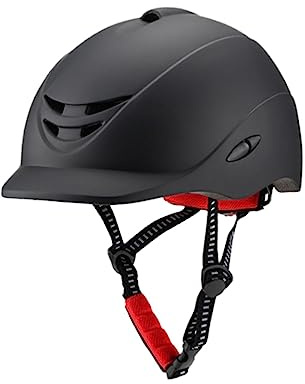 predolo Hochwertiger Reithelm für Erwachsene, Reiterhelm Verstellbar und Tragbar Profi-Reitsportmütze - Perfekt für den Outdoor-Sport, M