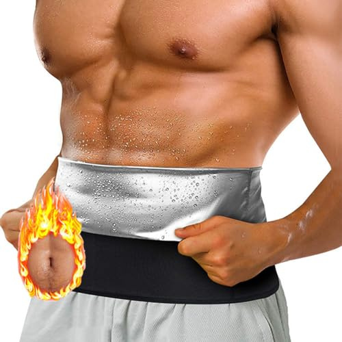 Doukesh Bauchweggürtel Herren Damen,Sauna Schwitzgürtel,Fitness Gürtel,Taille Trimmer Gürtel,Saunagürtel,Fitnessgürtel,Sauna Bauchgürtel,Waist Trainer,Fettverbrennungsgürtel,Bauchweg Body Shaper,4XL