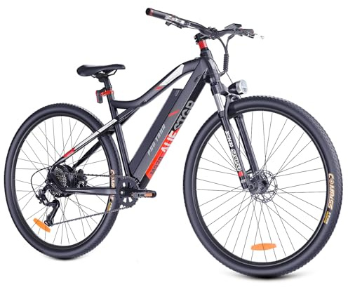flowgoer M920 27,5 E-Bike für Erwachsene – 9-Gang Elektrofahrrad mit wechselbarem 36V 13Ah Akku, 250W Motor, 25 km/h und bis zu 60 km Reichweite