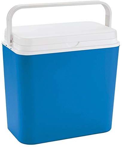 LINDER LEX Kühlbox Thermobox Warmhaltebox Picknick Camping 24 Liter Isolierbox bis zu 9 Stunden kühlung