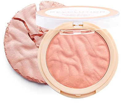 Makeup Revolution, Blusher Reloaded, Gesichts-Rouge, Hochpigmentiert, Ganztägig tragbar, Peaches & Cream, 7,5 g