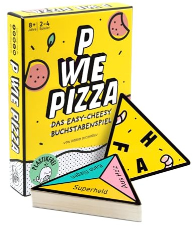 Big Potato P wie Pizza: Kompaktes Kartenspiel, Super Zum Mitnehmen | Familien Wortspiel | Großartiges Familienspiel für Erwachsene und Kinder | Ab 8 Jahren Weihnachten