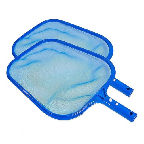 Nephelolux 2 Pack Pool Keshcer Netz, Pool Sieb Fein für Whirlpoosl Feinmaschig für Schwimmbad, Teich, Fischteich, Wasserpark