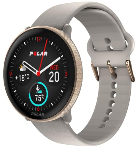 Polar Ignite 3 AMOLED GPS Fitness Smartwatch | Schlafanalyse, Pulsmessung am Handgelenk, Sprachführung, 24/7 Aktivitätstracking