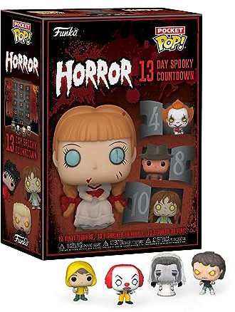 Funko Advent Calendar: Annabelle - 13-Day Spooky Countdown | Offizielles Horror Merch - Vinyl Sammelfigur als Regal Deko - Geschenkidee zum Geburtstag für Fans und Sammler