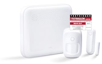 XT1 Plus Starter Pack, SmartHome Alarmanlage, Deutscher Hersteller, kostenloser Tel. Support, stetige Weiterentwicklung, Tibber Support, Alexa, Sonos, UVM.