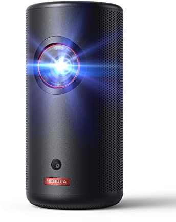 Nebula Anker Capsule 3 Laser 1080p, Smart, WLAN, Mini-Beamer, Black, Dolby Digital, Autofokus, 120-Zoll Bild, 2,5 Std. Wiedergabe