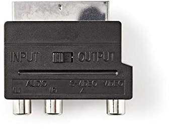 NEDIS Scart-Adapter S Cart Stecker - S-Video Buchse