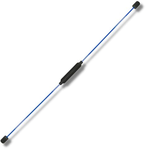 BEST SPORTING Swing Stick Schwingstab mit Tasche und Trainigsanleitung (Blau)
