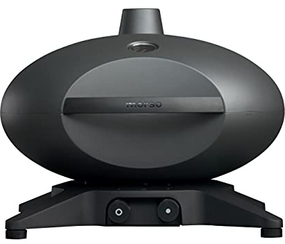 Morsø Forno Gas Medio Gasgrill, Tischgrill, 43 x 55 x 59 cm, Anthrazit-Grau | Grill aus Guss-Aluminium mit Grillrost aus solidem Gusseisen, zeitloser skandinavischer Lifestyle für Terrasse und Garten