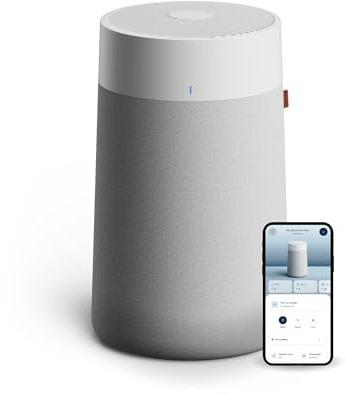 BLUEAIR Blue Pure 3350i Max Luftreiniger für Räume bis 86 m² – Smart, leise, mit HEPASilent-Technologie – entfernt Allergene, Tierhaare, Rauch, Staub und Schimmel – ideal für Zuhause & Haustiere
