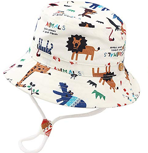 XYIYI Unisex Baby Kleinkind Sonnenhut Kinder für 1-8 Jahre Jungen Mädchen