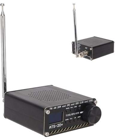 Funkempfänger, Hochempfindlicher Weltband-Digitalempfänger ATS 20+, Unterstützt FM AM LW SW SSB Professional für die Küche für zu Hause