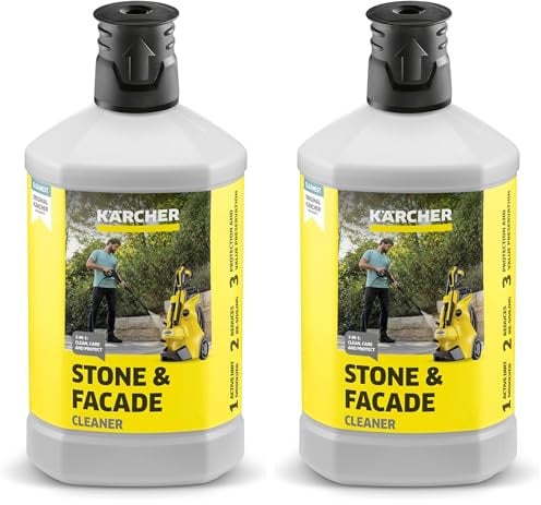 Kärcher Stein- und Fassadenreiniger 3-in-1 (1 l) (Packung mit 2)