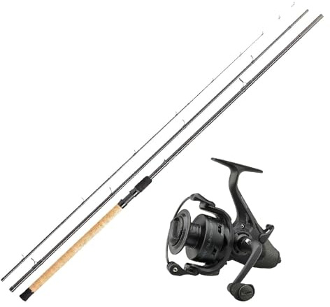 Feedercombo Sensomax Method Feeder 3,90m 30-100g + Quick Runshift 5000FS Freilaufrolle