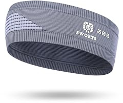 SWORTS 365 Active Headband I Nahtloses Schweißband Stirn (Unisex) | Performance Sportstirnband · Damen & Herren · schmal & atmungsaktiv · Für Laufen & Fitness · Retro Style