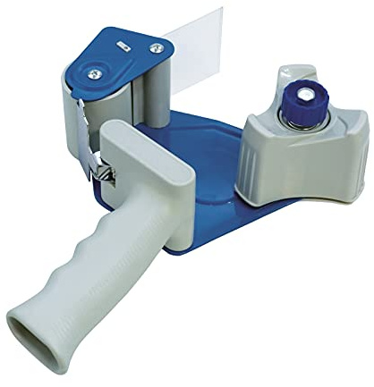 DONAU 2 Packbandabroller Grau/blau / / Typ-Paketbandabroller/Art-Aus Metall/Material-Metall/Farbe-Grau/blau/Größe-2