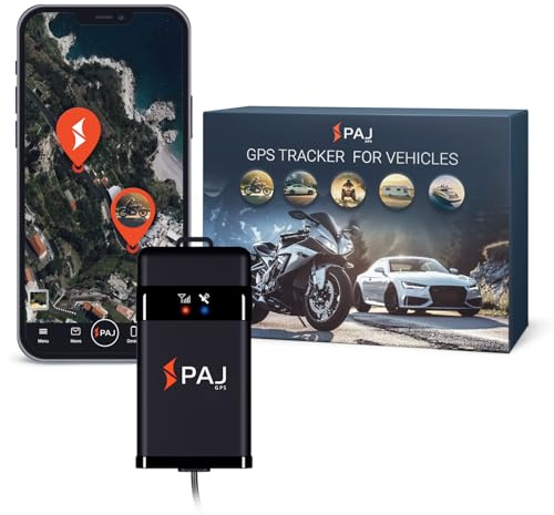 Vehicle Finder 4G 2.0 Motorrad & Fahrzeug GPS Tracker, Live-Ortung per App | 365 Tage Streckenspeicher - Direktanschluss 9-75 V - Erschütterungsalarm - Alarmmeldungen direkt auf Ihr Handy