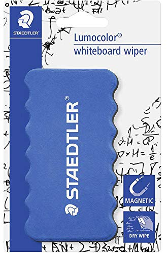 STAEDTLER 652 BK Lumocolor Whiteboard-Wischer Blisterkarte, Blau