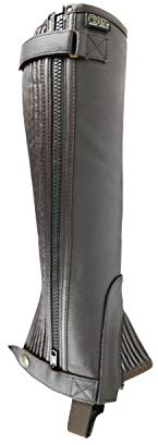 AK Donner Unisex Reitchaps aus Leder AKRS-1032(PL)