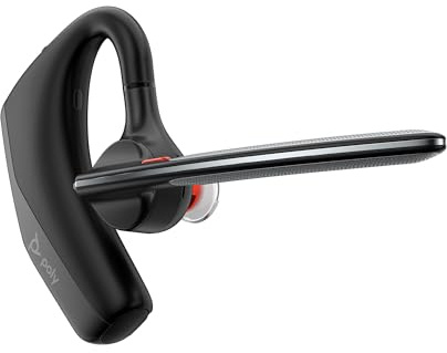 Poly Voyager Legend 30 Bluetooth-Headset – Noise Cancelling, WindSmart, Smart-Sensor, 10 Stunden Akkulaufzeit, Ergonomisches Design, Schwarz