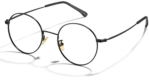 Cyxus Blaulichtfilter Brille Herren Damen Augenbelastung Reduzieren | UV-Schutz,Ohne Stärke,Ideal für Computerbildschirme oder den täglichen Einsatz im Freien