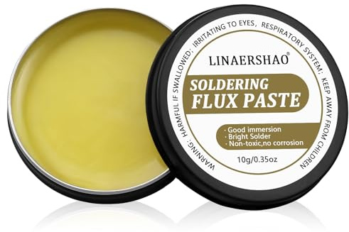 1 Stück 10g Flussmittel-Paste,lötfett flussmittel, Bleifreies Lötpaste,lötflussmittel,Solder Paste,Lötpaste,für Mechaniker,Metall-, Zinn,Telefon,PC-Karten,Bauelemente