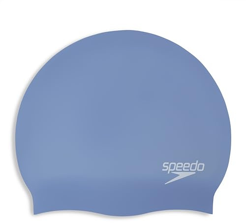 Speedo Unisex Long Hair Cap | Swim Cap | Snag Free | Easy-On, Check, One Size