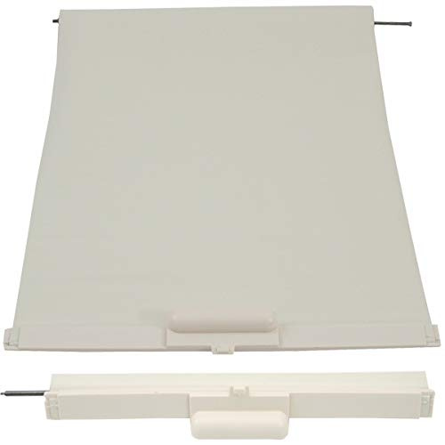 MPK Ersatzrollo Dachluke Dachfenster Dachhaube 40 x 40 cm Wohnwagen Wohnmobil Caravan perlweiß