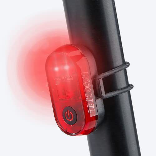 Büchel Fahrrad Rücklicht LED I Aufladbar I StVZO zugelassen I Rücklicht Fahrrad, Rücklicht Ebike, Fahrradlicht hinten, Fahrrad rücklicht led